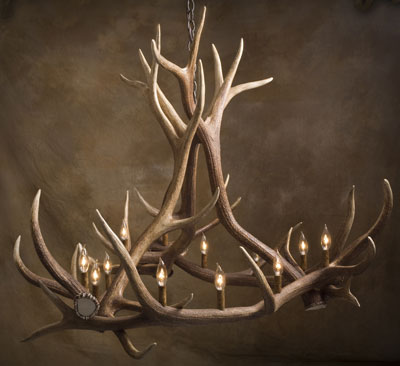 Elk Antler Chandelier