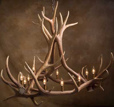 Elk Antler Chandelier
