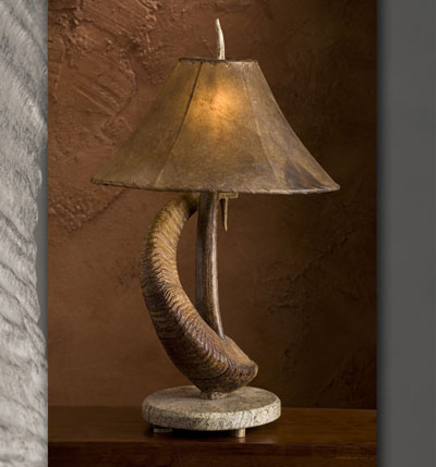 Bighorn Sheep Table Lamp